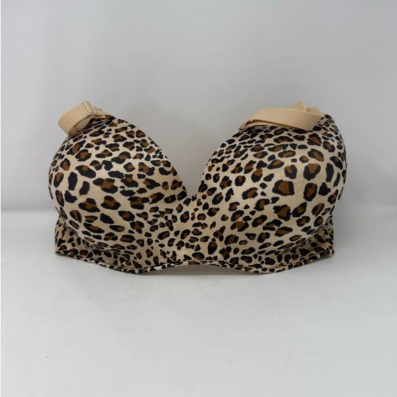 Cacique Intimates Leopard Print Bra Size 42F - Picture 1 of 7